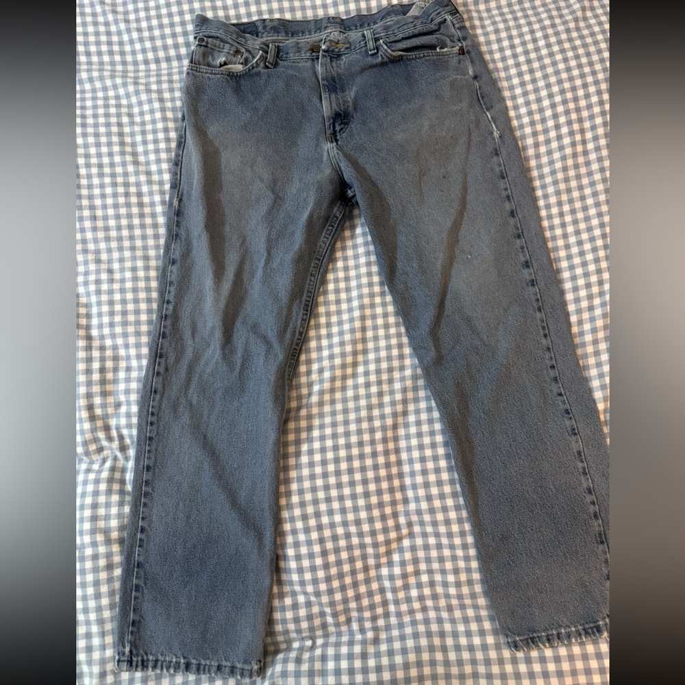 Wrangler Men's Blue Jeans 36x32